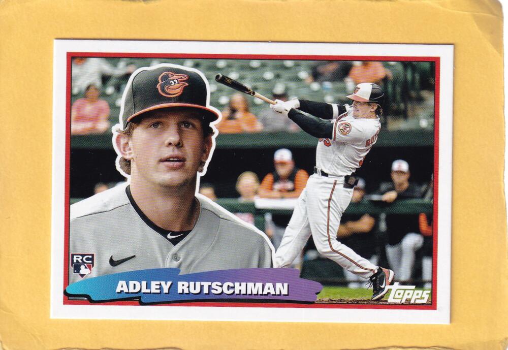 2023 Topps Update Series Oversized Big Baseball #BIG-4 Adley Rutschman NM-MT+ Baltimore Orioles