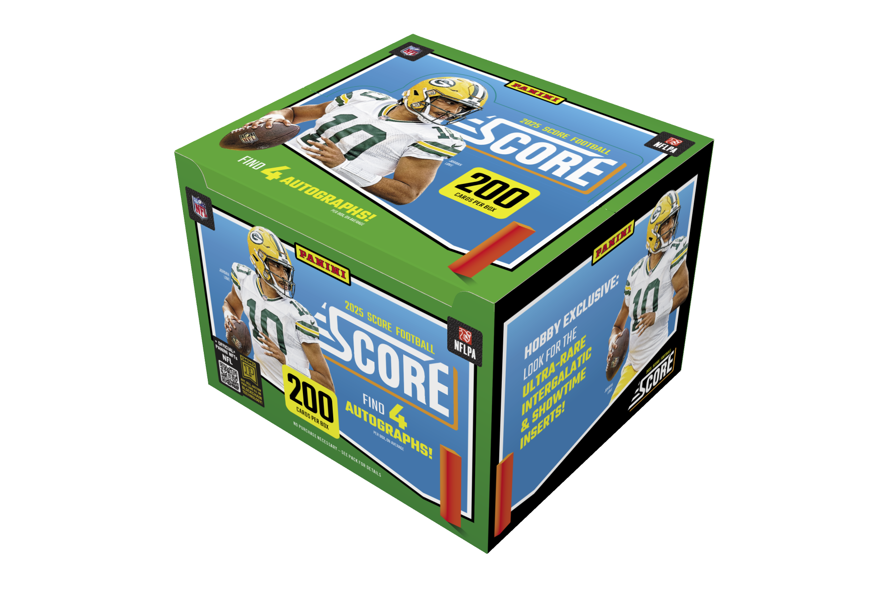 2025 Panini Score Football Hobby Box (10 Packs)